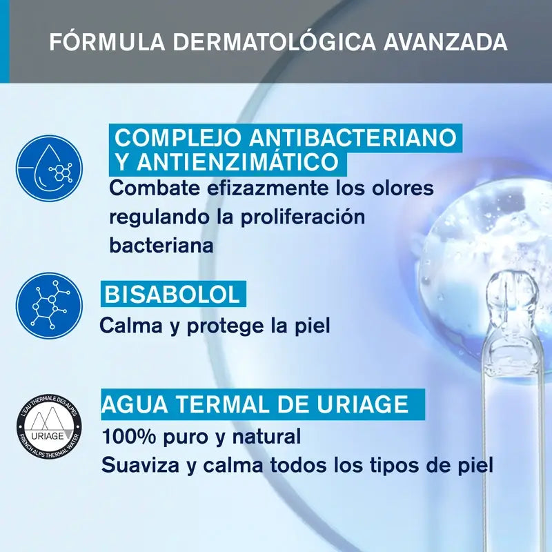 Uriage Desodorizante Suave 50Ml Pele Sensível 24H