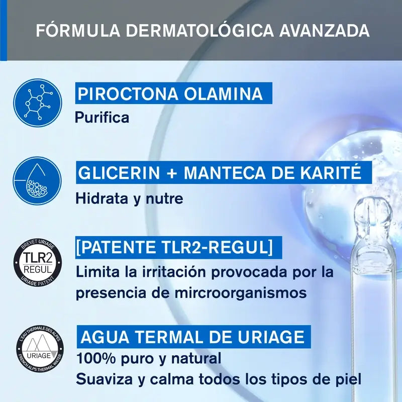 Uriage Ds Emulsão Suavizante 40Ml Sem perfume