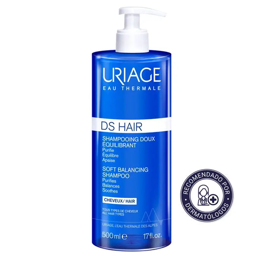 Uriage Ds Hair Champô Regulador Suave 500Ml