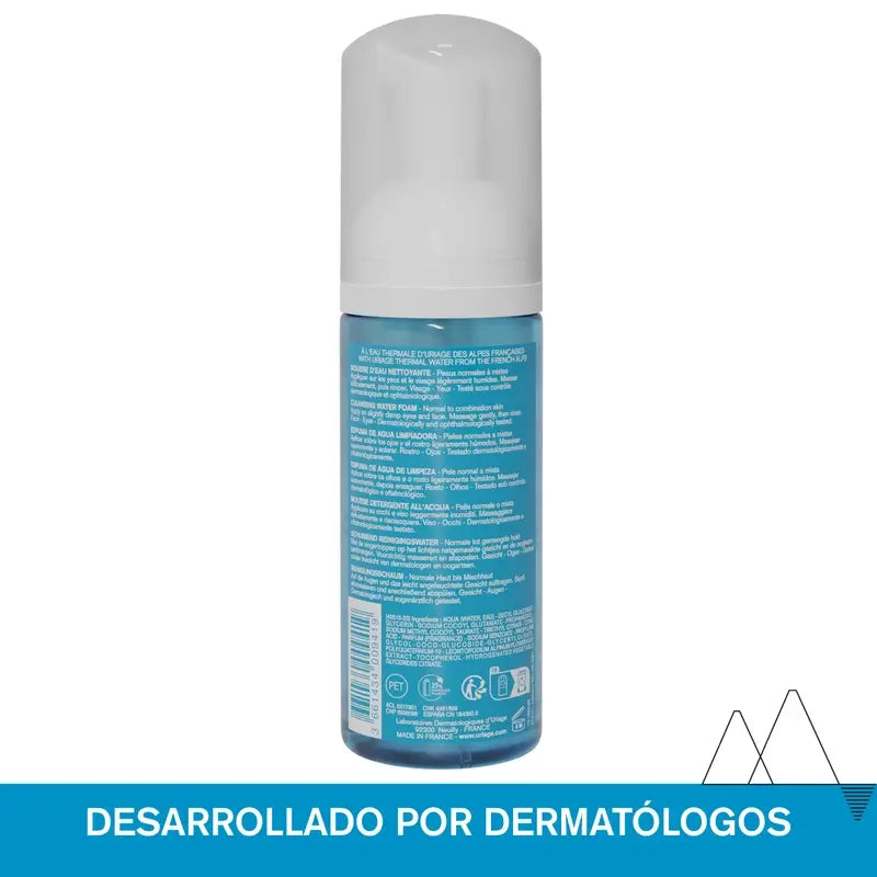 Água de limpeza Uriage Espuma 150Ml