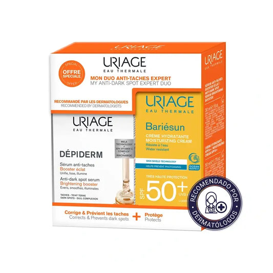 Uriage Promo Depiderm Serum + Bariesun 50+ Creme