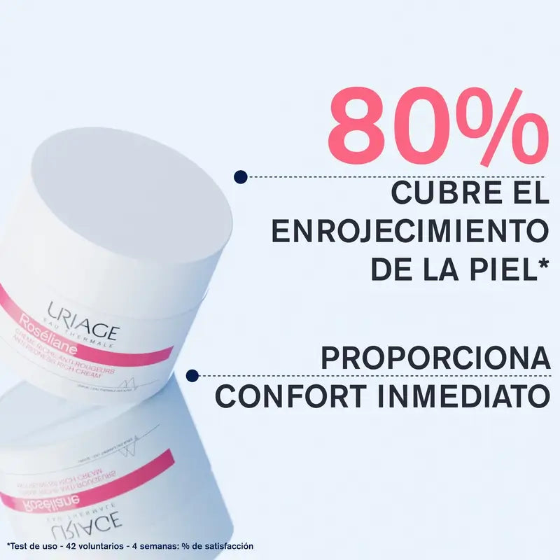Uriage Roséliane Creme rico anti-vermelhidão 50M