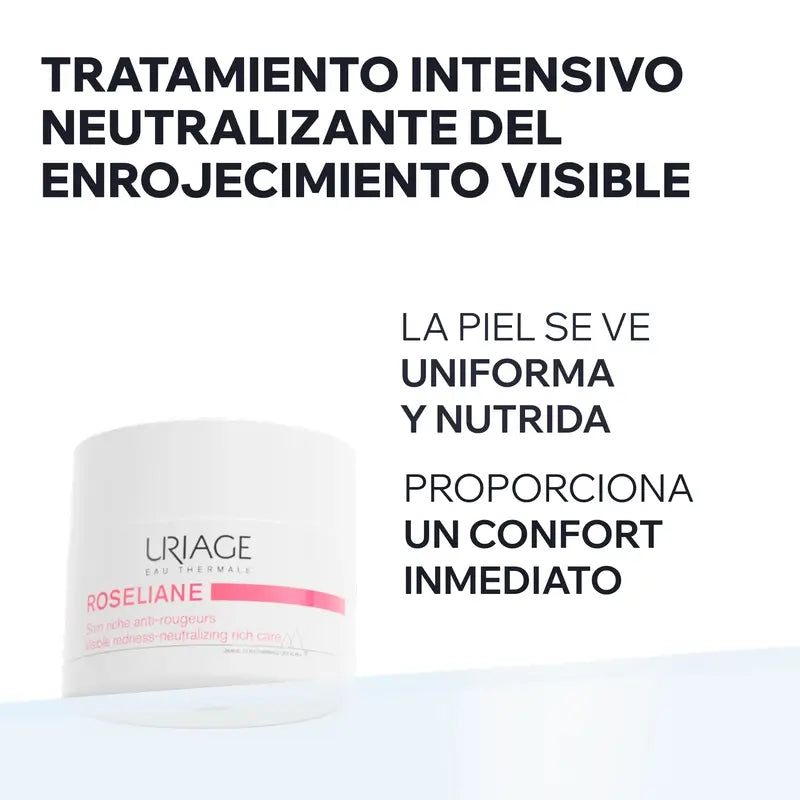 Uriage Roséliane Creme rico anti-vermelhidão 50M