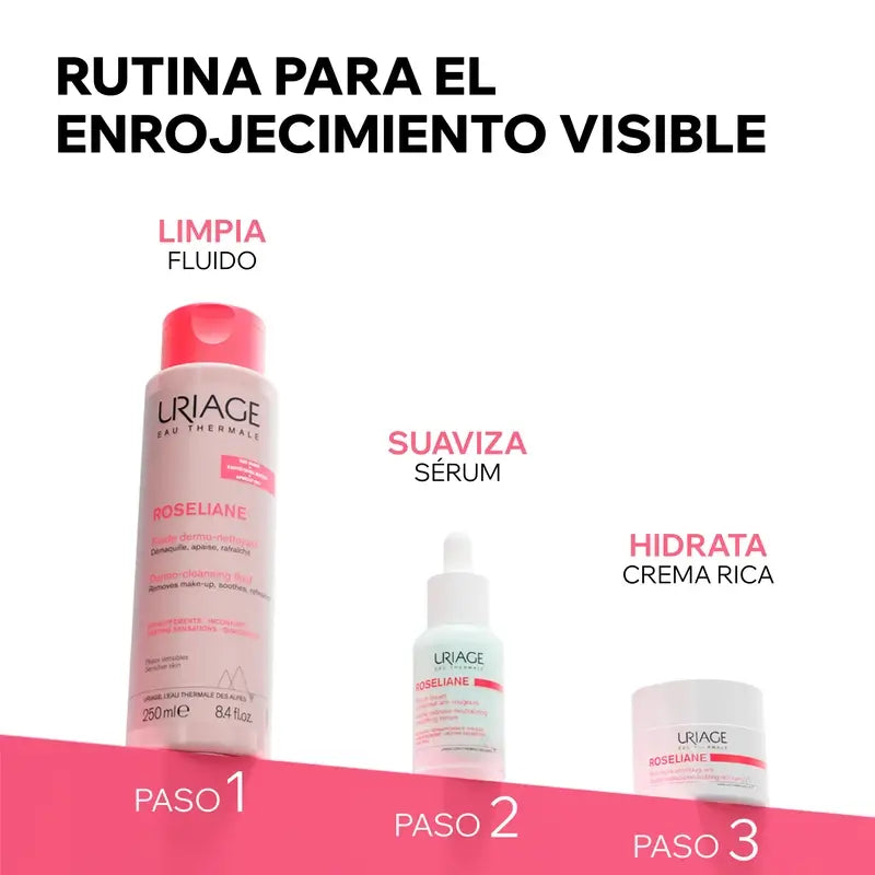Uriage Roséliane Creme rico anti-vermelhidão 50M