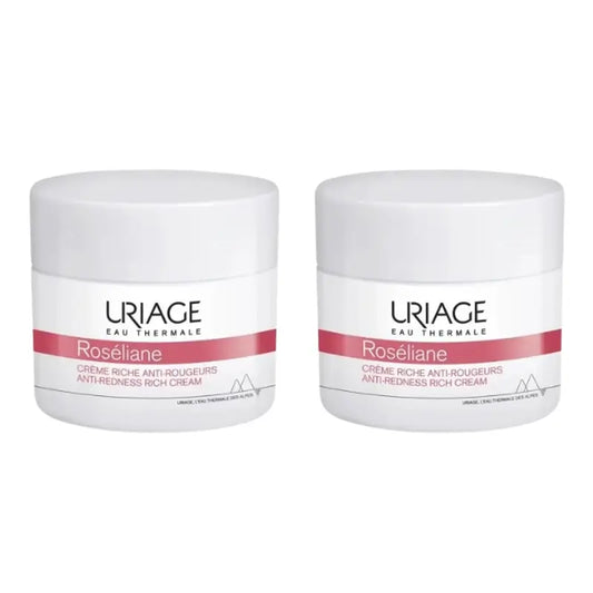 Uriage Roséliane Creme Rico Anti-Vermelhidão Duplo, 2X50 Ml