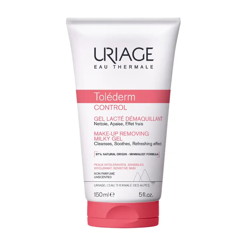 Uriage Toléderm Control Desmaquilhante Gel-Lácteo 150Ml