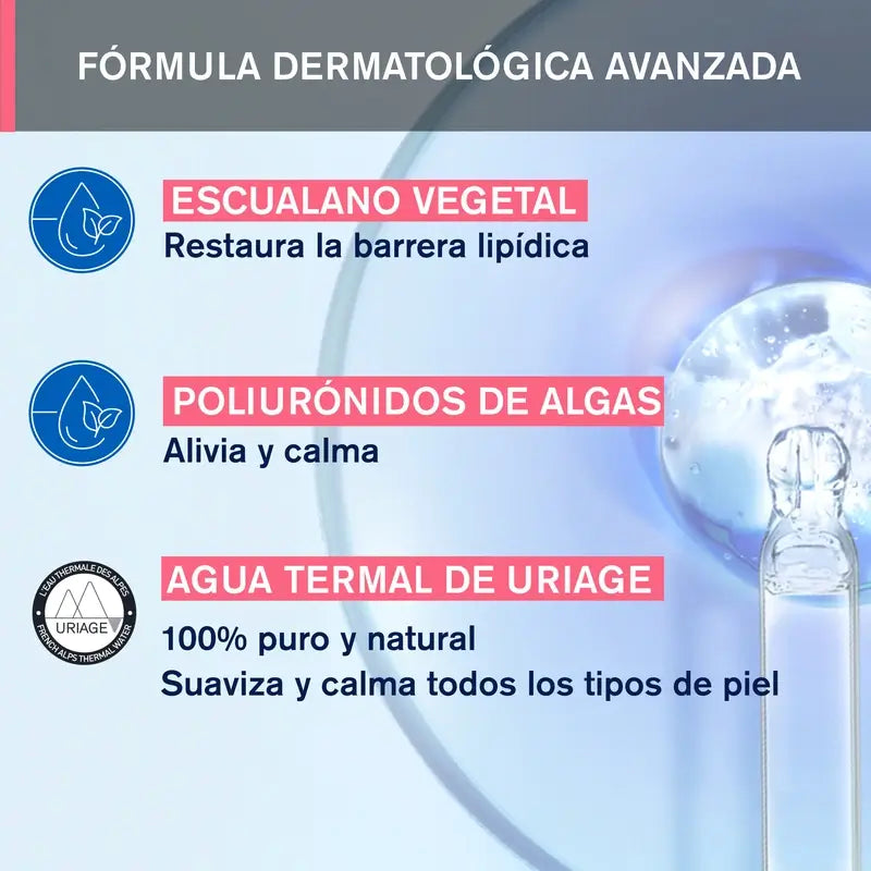 Uriage Toléderm Control Desmaquilhante Gel-Lácteo 150Ml