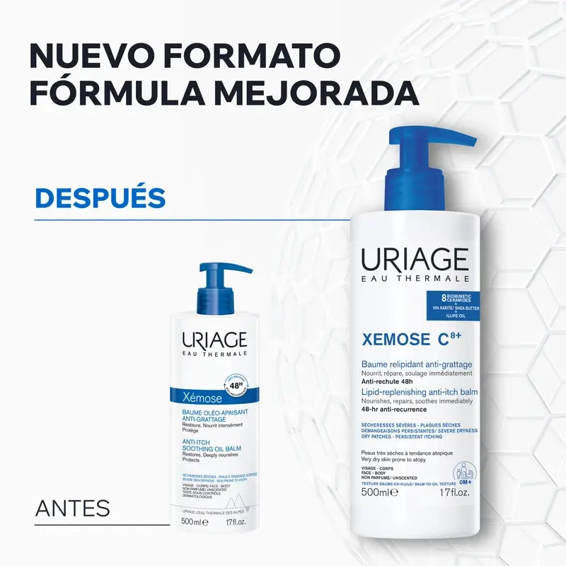 Uriage Xemose C8+ Bálsamo Anti-coceira Relipidante 500ml