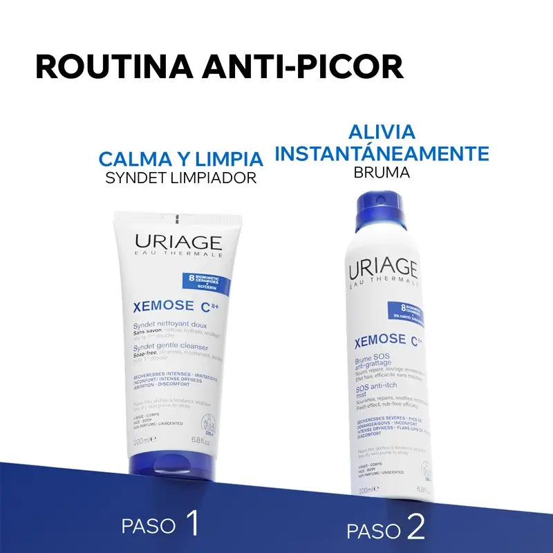 Uriage Xemose C8+ SOS Névoa anti-coceira 200ml