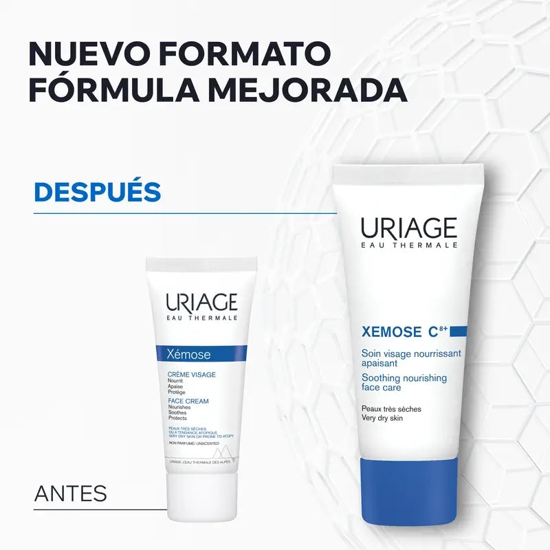 Uriage Xemose C8+ Creme Facial Suavizante 40ml