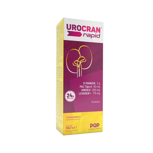 Urocran Rapid 7 Sticks Bebível, 20 ml