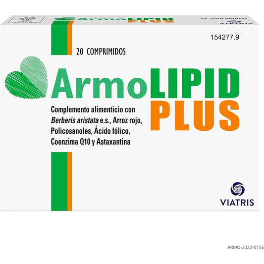 Armolipid Plus Suplemento Alimentar 20 comprimidos