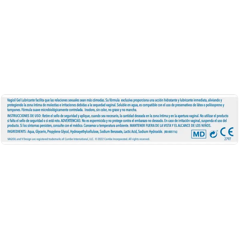 Vagisil Gel Lubrificante Vaginal 30 gr