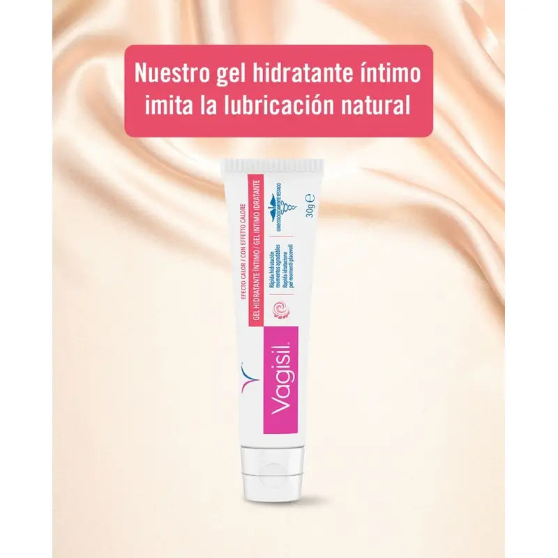 Vagisil Efeito de Aquecimento com Gel Hidratante Íntimo, 30gr