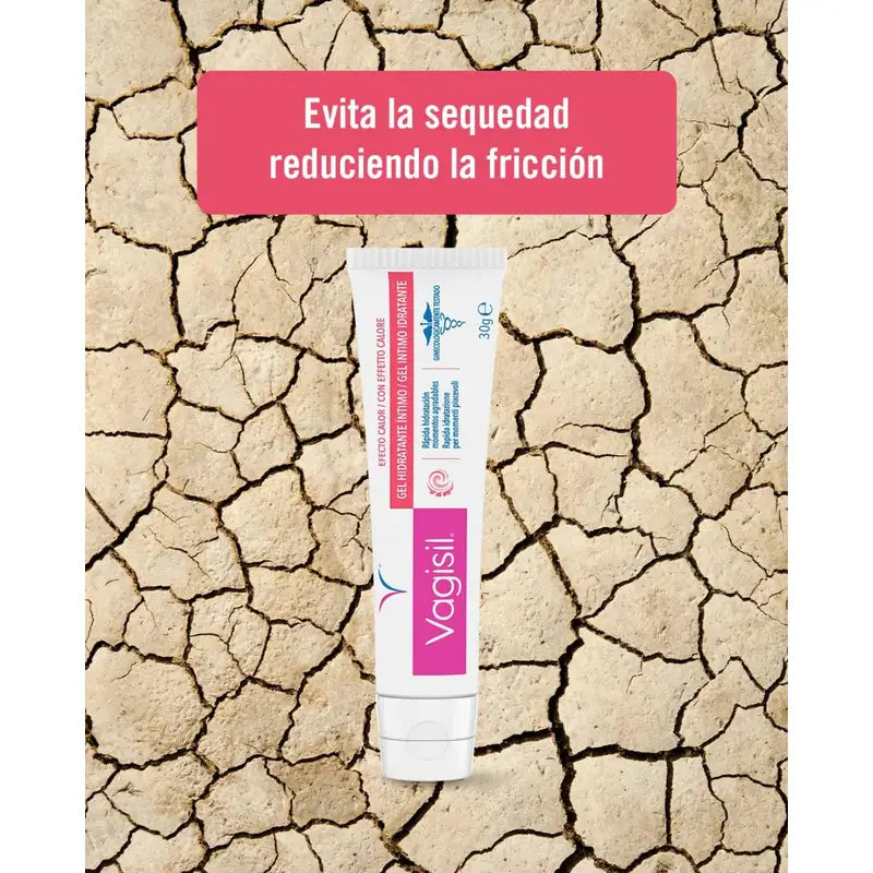 Vagisil Efeito de Aquecimento com Gel Hidratante Íntimo, 30gr