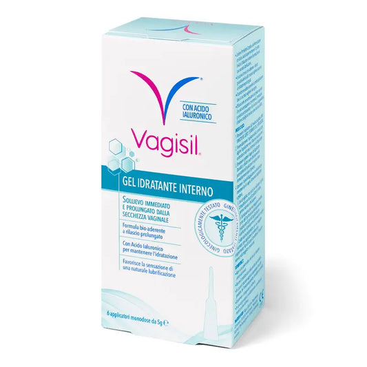 Vagisil Gel Hidratante Interno 6 Aplicadores 5 ml