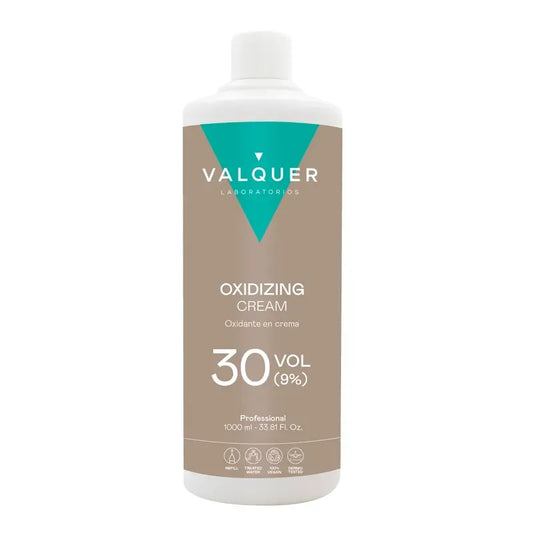 Valquer Agua Oxigenada 30 Vol (9%) - Oxidante capilar profissional , 1 L