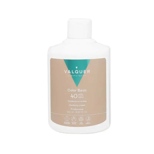 Valquer Agua Oxigenada 40 Vol (12%) - Oxidante capilar profissional , 500 ml