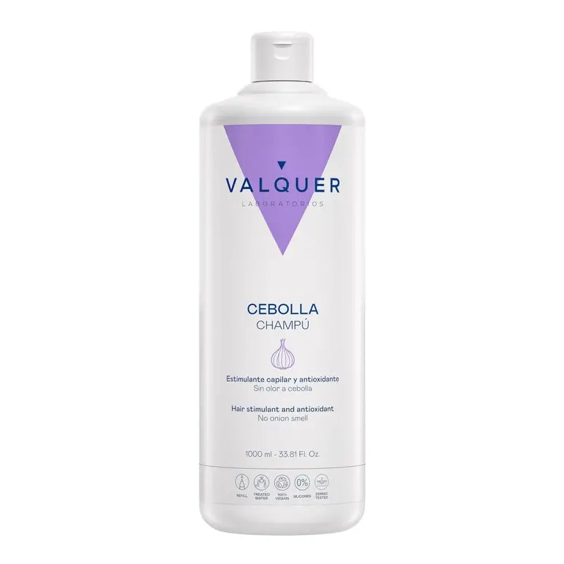 Champô Valquer Cebola - Revitalizante, Antioxidante e Purificante , 1 L