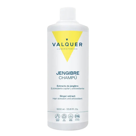 Champô Valquer Gengibre Forte Gengibre - Anti-caspa, Revitalizante e Fortalecedor, 1 L