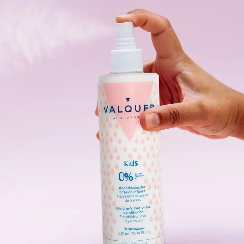 Valquer Hair Care Condicionador Bifásico para Crianças, 300 ml