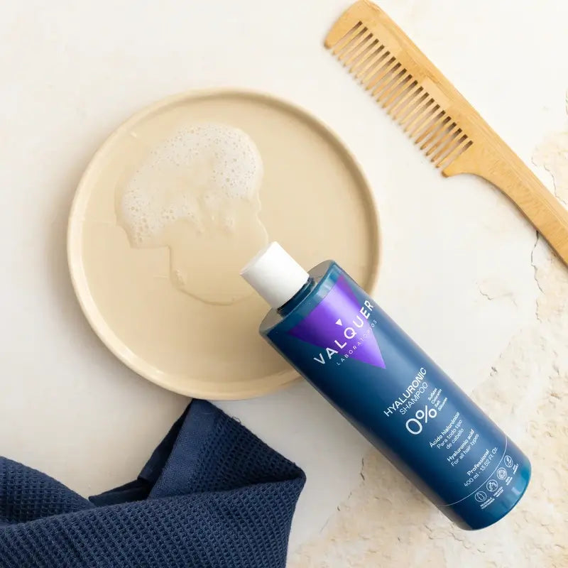 Champô Ácido Hialurónico Valquer Hair Care, 400 ml