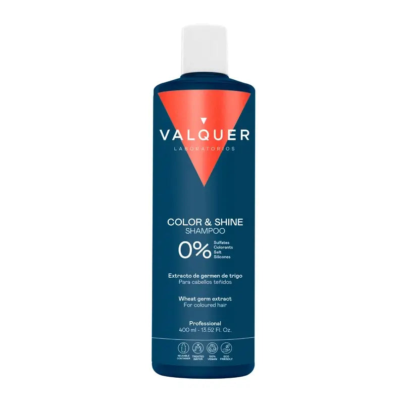 Valquer Hair Care Champô Intensificador de Cor e Brilho, 400 ml