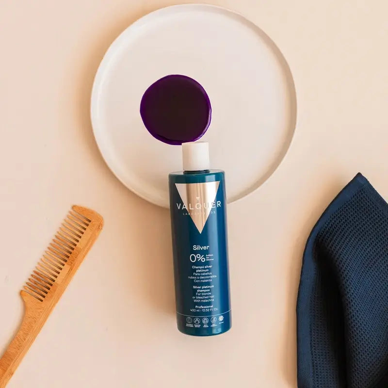 Valquer Hair Care Champô Silver Platinum, 400 ml