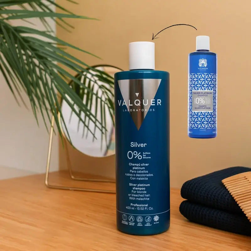 Valquer Hair Care Champô Silver Platinum, 400 ml