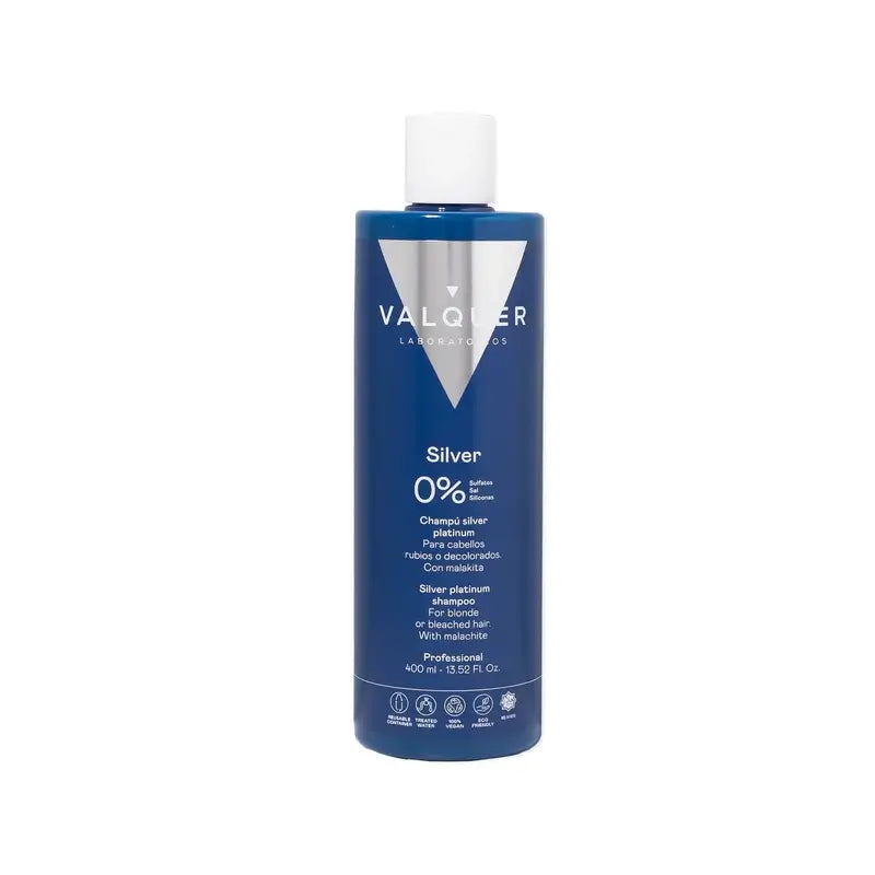 Valquer Hair Care Champô Silver Platinum, 400 ml