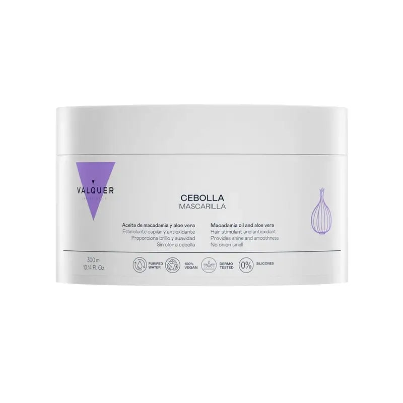 Valquer Máscara Capilar de Cebola , 300 ml