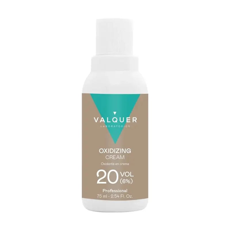Valquer Creme Oxidante 20 Vol (6%) - Formato Pequeno, 75 ml