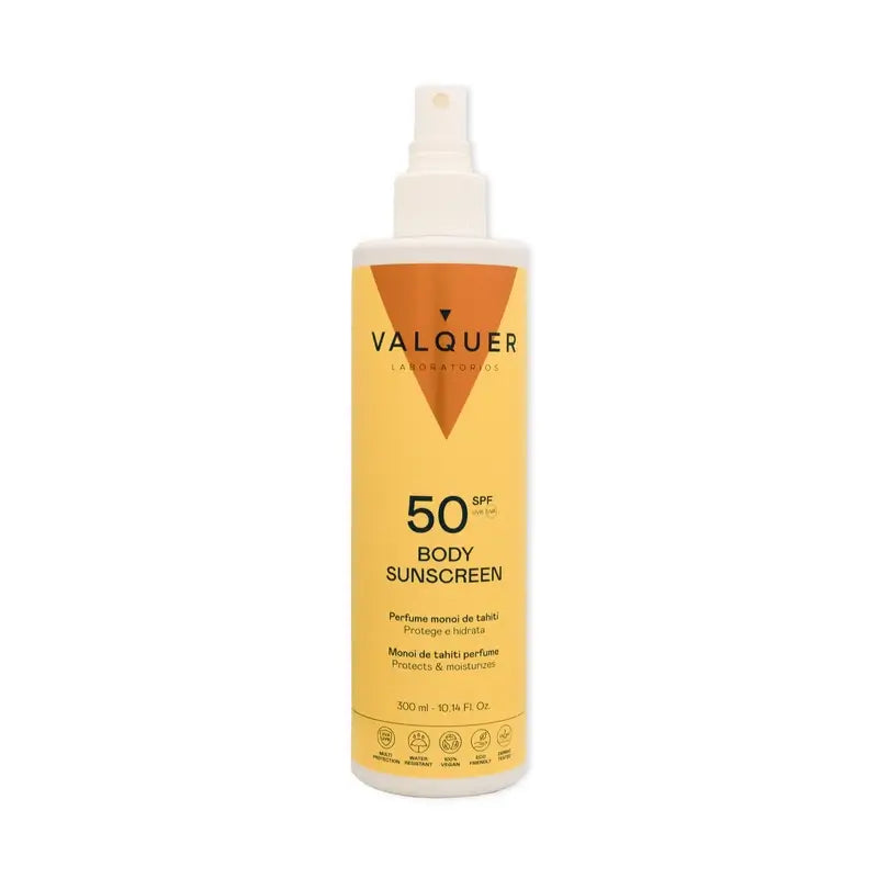 Valquer Sunscreen Protetor solar corporal Spf 50, 300 ml