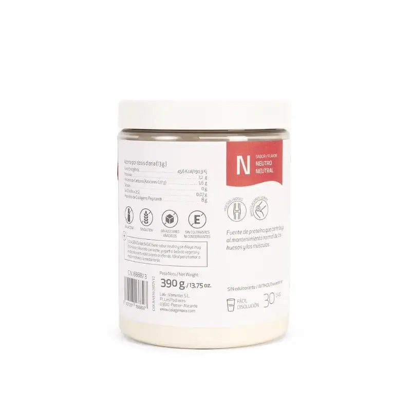 Colagenova Basic Colagénio Hidrolisado 30 Dias, 390 Gr