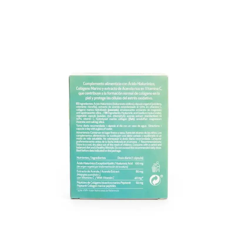 Colagenova Hyaluronic + Ácido Hialurónico 100 + Colagénio + Vitamina C, 30 Cápsulas