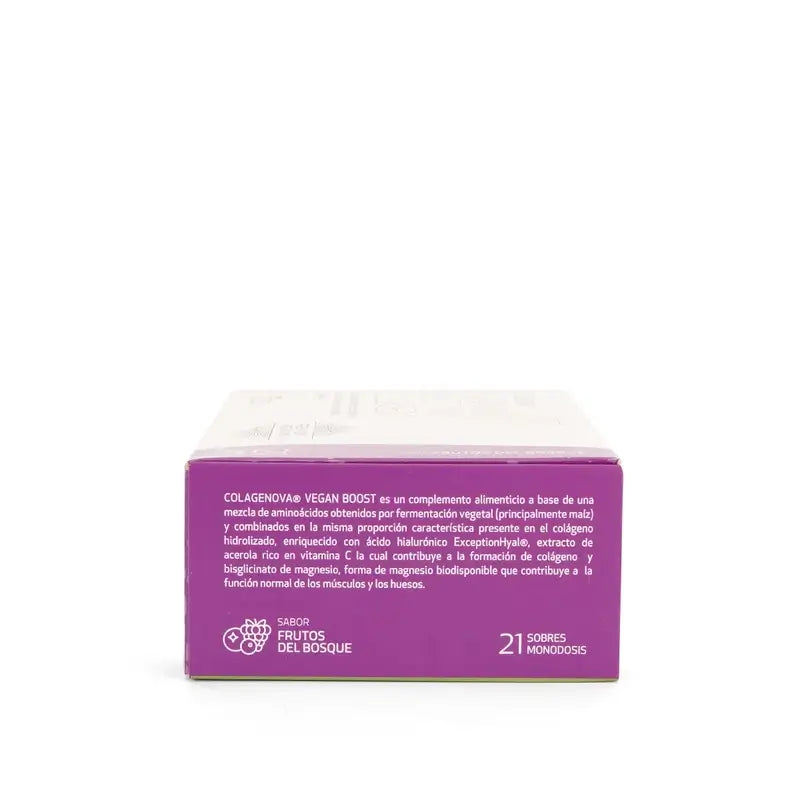 Vaminter Colagenova Vegan Boost Frutos da Floresta, 21 Envelopes