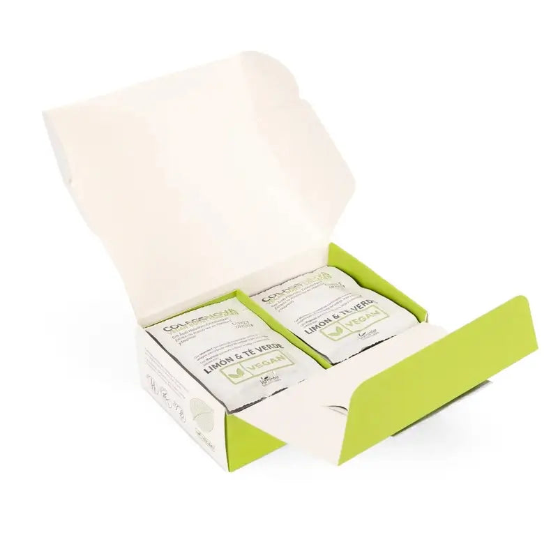 Colagenova Vegan Boost Chá Verde + Limão, 21 Envelopes