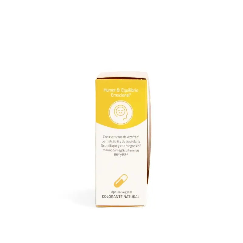 Vaminter Happy Plus Açafrão + Scutellaria + Mg Equilíbrio Emocional, 60 Cápsulas