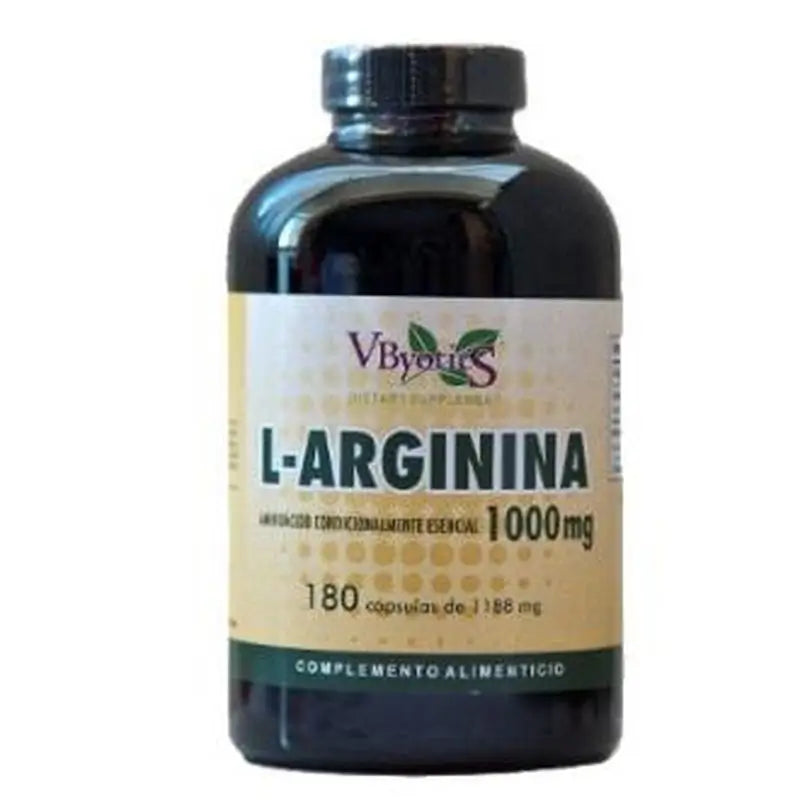 Vbyotics L-Arginina 1000Mg. 180 Cápsulas 