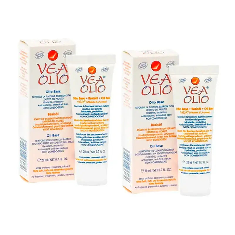 Embalagem de óleo base Vea Olio 2 x 20 ml