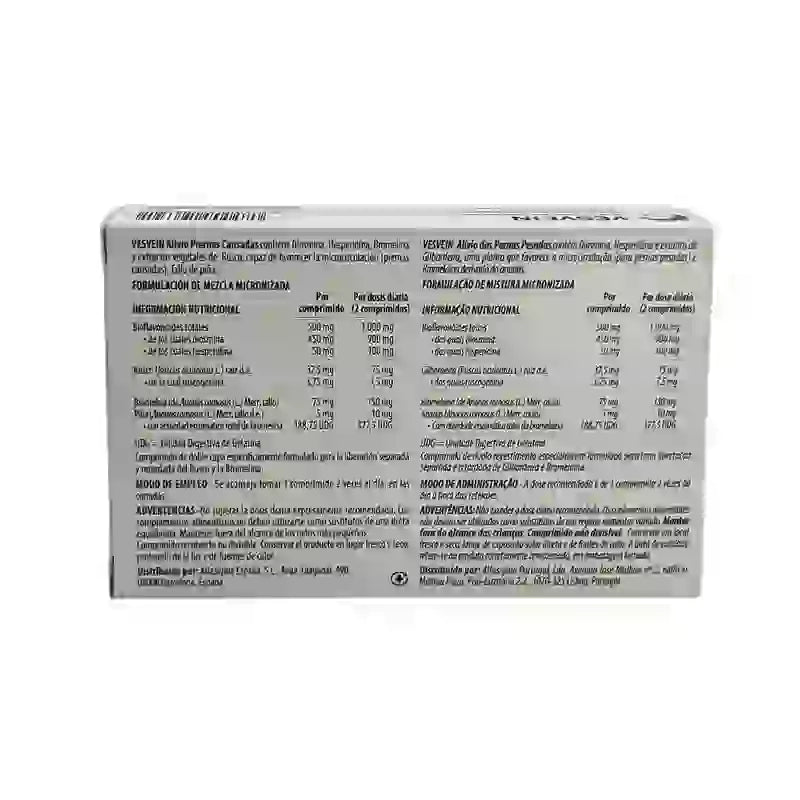 Vesvein Tired Leg Relief, 30 comprimidos