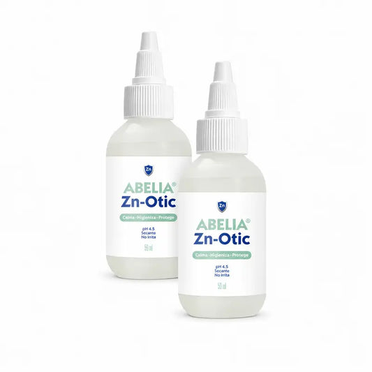 Vetnova Abelia Zn-Otic Embalagem de 2 x 59 ml