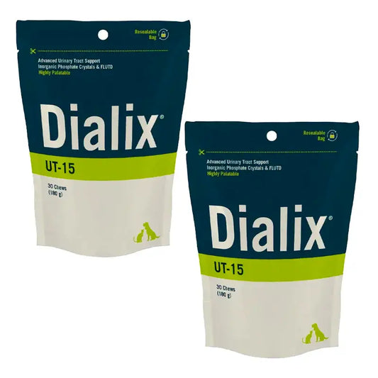 Vetnova Dialix UT-15, embalagem de 2 x 30 pastilhas