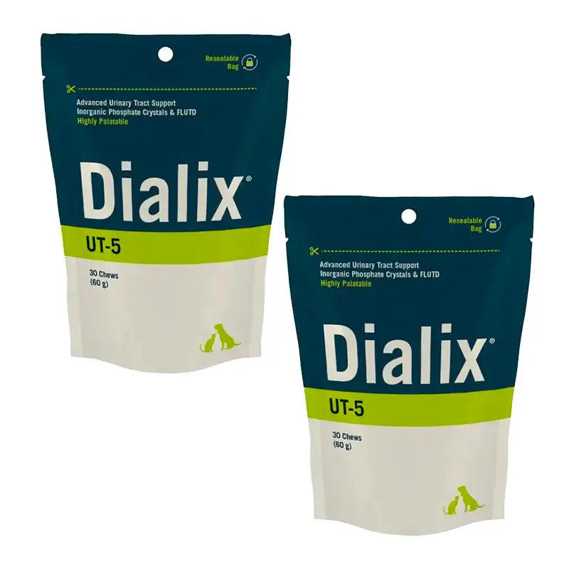 Vetnova Dialix UT-5, embalagem de 2 x 30 pastilhas