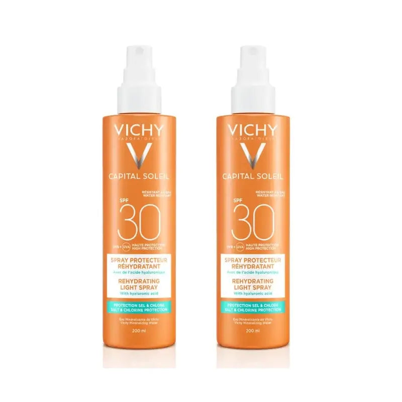 Vichy Capital Soleil Spray Multiprotector Spf 30, 2X200 Ml