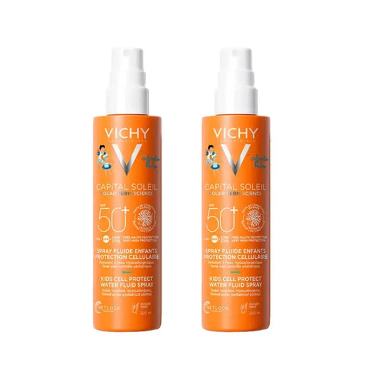 Vichy Capital Soleil Spray Crianças Spf 50, 2X200 Ml