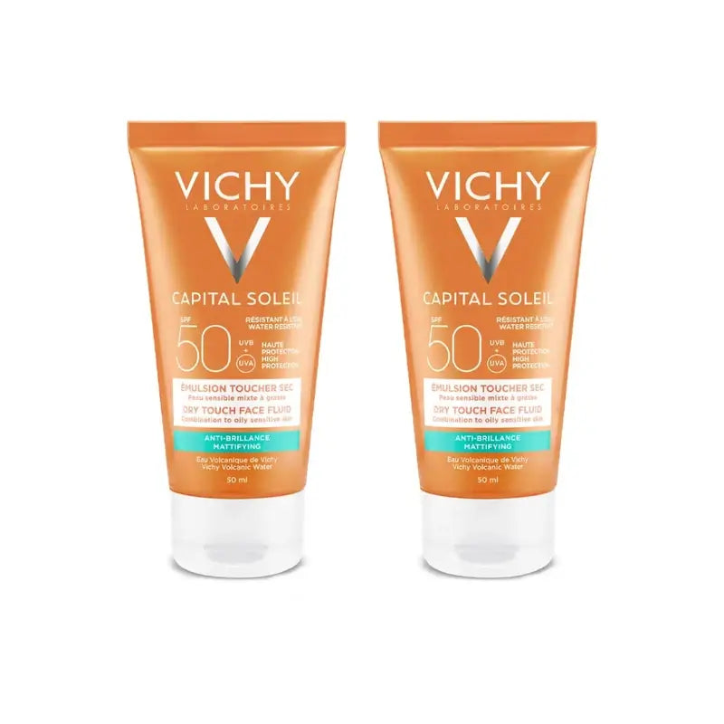 Vichy Capital Soleil Toque Seco Spf 50, 2X50 Ml