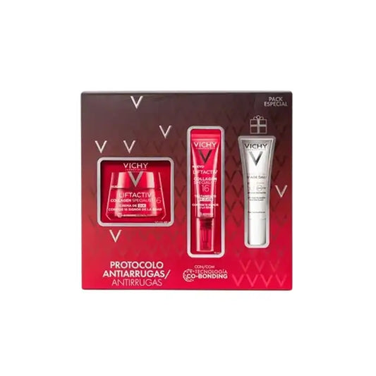 Caixa do protocolo antirrugas Vichy Collagen