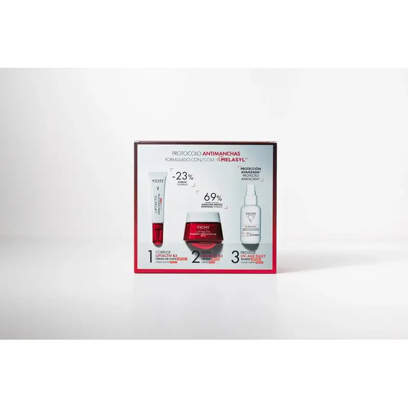 Caixa Protocolo Vichy Liftactiv B3 Anti-Blemish