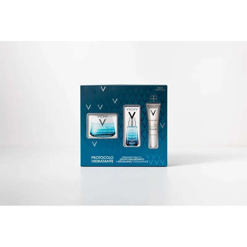 Protocolo de hidratação Vichy Mineral Chest 89